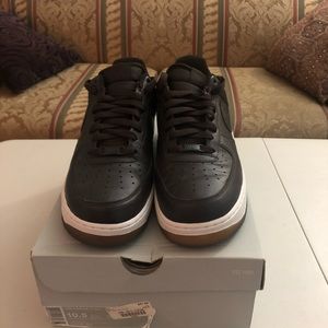 Chocolate brown Nike Air Force ones sz10.5